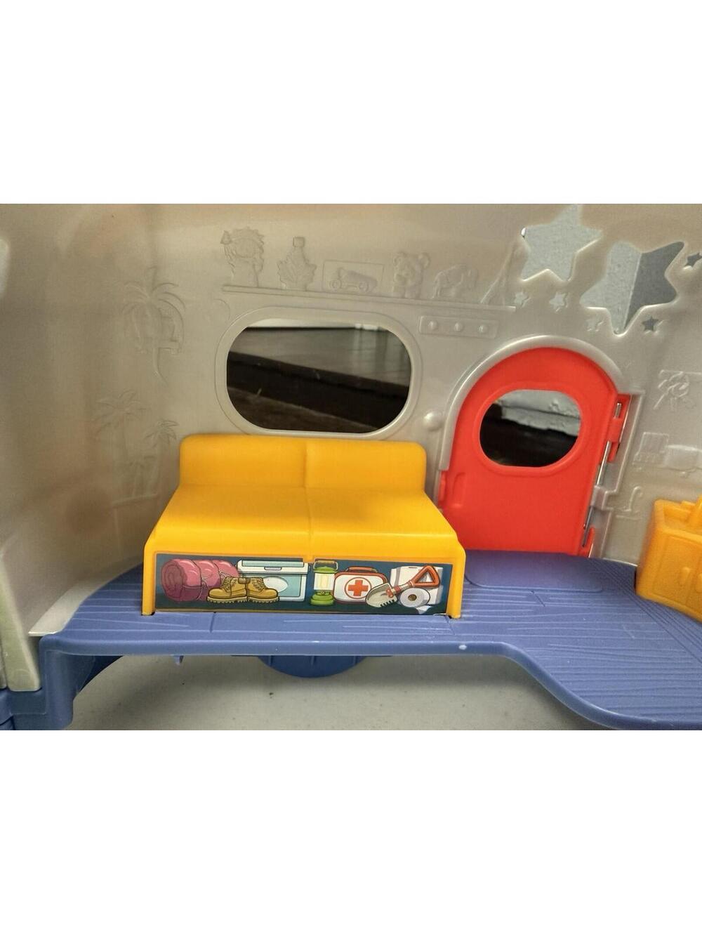 Fisher Price Little People Light-Up Learning Camper RV Kayak Car Playset Works - Picture 12 of 12